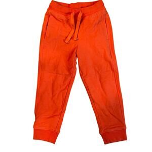 Primary orange sweatpants size 4
